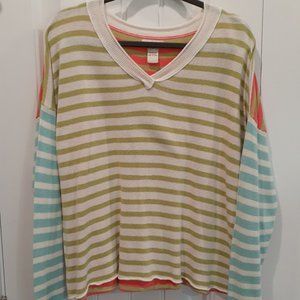 SUNDANCE CATALOG Summer Striped Sweater